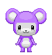 +animal+purple+mouse+ clipart