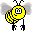 +bee+flying+insect+bug+ clipart