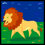 +cat+animal+lion+s+ clipart