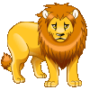+cat+animal+lion+s+ clipart