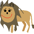 +cat+animal+lion+s+ clipart