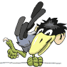 +bird+animal+crow+s+ clipart