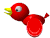 +bird+animal+red+bird+s+ clipart