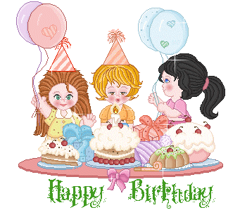 +birthday+party+Birthday+Party+Cakes+Animation+ clipart