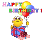 +birthday+party+Birthday+presents+and+Balloon++ clipart