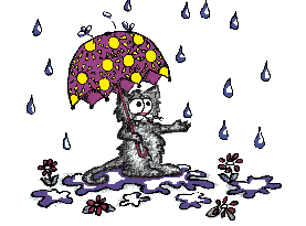 +animal+cat+in+rain++ clipart