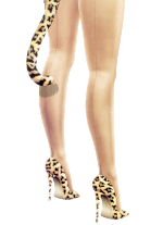 +animal+legs+and+leopard+tail++ clipart