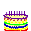 +food+sweet+Birthday+Cake++ clipart