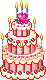 +food+sweet+Pink+3+tier+Cake++ clipart