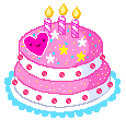 +food+sweet+Pink+Cake++ clipart
