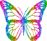 +insect+Glitter+Butterfly+Animation+ clipart