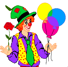 +circus+carnival+clown+happy+birthday++ clipart