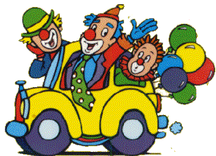 +circus+carnival+clowns+in+a+car++ clipart