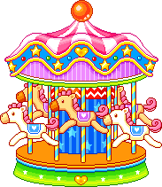+circus+carnival+roundabout++ clipart