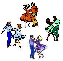 +dance+Rock+and+Roll+Group+of+Dancers++ clipart