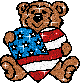 +united+states+america+patriotic+teddy++ clipart