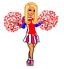 +united+states+cheer+leader++ clipart