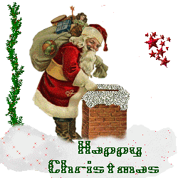 +xmas+holiday+religious+father+christmas+on+the+roof++ clipart