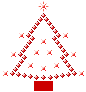 +xmas+holiday+religious+red+christmas+tree++ clipart