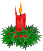 +xmas+holiday+religious+candle++ clipart