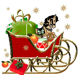 +xmas+holiday+religious+christmas+sleigh+full+of+presents++ clipart