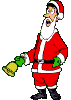 +xmas+holiday+religious+father+christmas+ringing+bell++ clipart