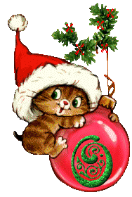 +xmas+holiday+religious+kitten+on+a+bauble++ clipart