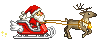 +xmas+holiday+religious+santa+and+his+sleigh++ clipart