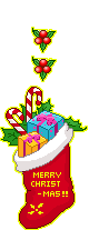 +xmas+holiday+religious+sock+full+of+presents++ clipart