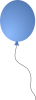 +balloon+animation+blue+ clipart