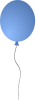 +balloon+animation+blue+ clipart