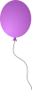 +balloon+animation+purple+ clipart