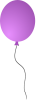 +balloon+animation+purple+ clipart