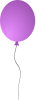 +balloon+animation+purple+ clipart