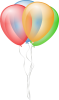 +balloons+party+ clipart