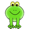 +happy+frog+reptile+ clipart