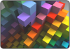 +rainbow+border+cubes+panel+ clipart