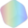 +rainbow+cube+icon+ clipart
