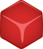 +red+cube+ clipart