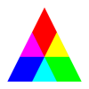+color+triangle+ clipart