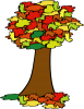 +fall+tree+leaves+ clipart