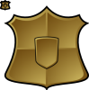 +gold+shield+ clipart