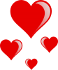 +hearts+red+ clipart