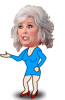 +paula+deen+celebrity+animation+left+ clipart