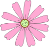 +pink+flower+ clipart