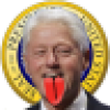 +president+bill+clinton+tongue+out+icon+ clipart