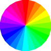 +rainbow+color+wheel+circle+ clipart