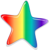 +rainbow+star+ clipart