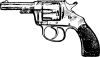 +revolver+gun+weapon+ clipart