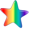 +star+rainbow+ clipart